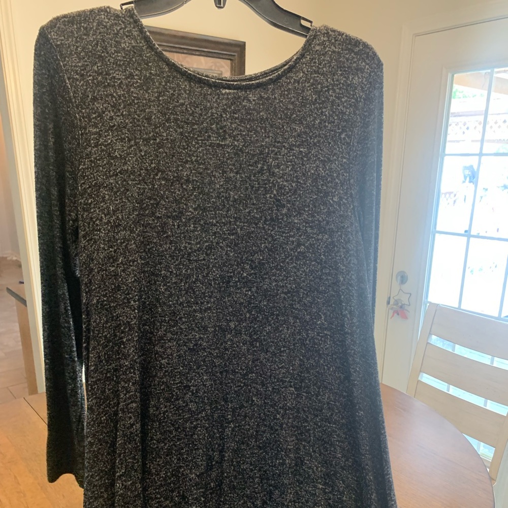 black old navy dress